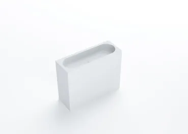 Hidrobox Standwaschtisch FS 15, Maße 104x39x90 cm, Ausführung ohne Möglichkeit einer Armaturen-Lochung, Online bei KORI Handel