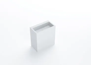 Hidrobox Standwaschtisch FS7, Ablauf sichtbar, ohne Armaturen Lochung, bei KORI Handel