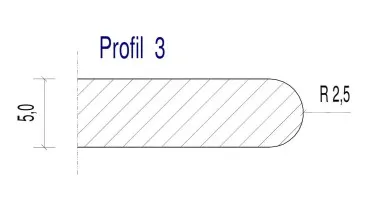 Profil 3 by KORI Handel