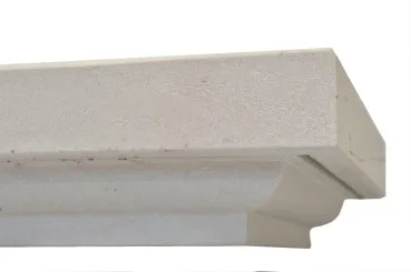 Pfeilerandeckung SA1 Sandstein grau Ansicht unten by KORI Handel