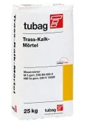 Tubag Trass-Kalk-Mörtel TKM 5, Körnung 0-2 mm, für Sandstein Mauersteine